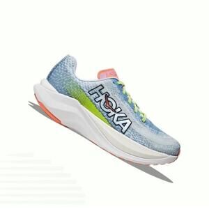 Hoka One One Mach X Dusk Illusion Blue Women's Running Shoes Size 8